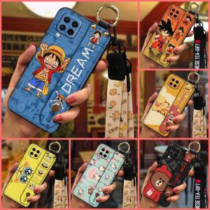 Suitable for Samsung A42 5G/SM-A462B/M42 5G Phone Case Protective Case Lanyard Silicone Phone Case Cartoon