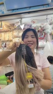 ฮาฟวิกฮาฟวิก วิกครึ่งหัววิกครึ่งหัว วิกผมCalawigs D540-B หนึ่งในเครื่องความสวยที่ดีที่สุด ปริมาณ 24 ลบ