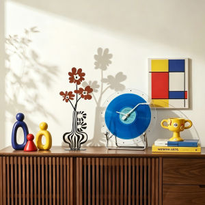 FANJIUSHI | Bauhaus Retro Style Buffet Sideboard Cabinet