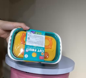 Đồ chơi - 218-25X Bộ mô hình đồ chơi cắt trái cây (KT 21x13x10cm)