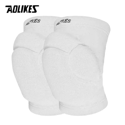 AOLIKES | AOLIKES 1 Pair Sports Thickening Knee Pads Volleyball Extreme Sports Kneepad Brace Support Dancing Yoga Elastic Knee Protector
