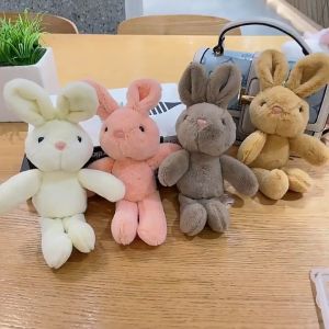 4 สี พวงกุญแจ จี้ห้อย ระต่าย พวงกุญแจ ห้อย เป๋า/ห้อย พวงกุญแจ