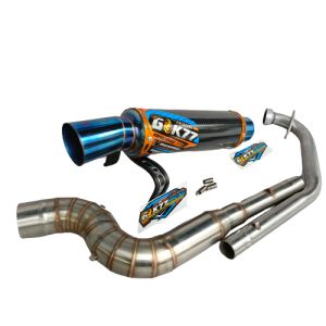 Knalpot Satria Vixion R15V2 Cbr150r cb150r sonic mx Satria supra gtr Byson Gaok Ck-1 carbon