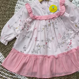 SAIBAKIDS - Dress Anak Perempuan Korean Style - Dress Ruffle/Pakaian Anak Fashionable