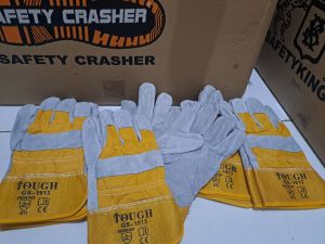 Sarung tangan Kulit Kombinasi welder/Fitter Tough GS -1913