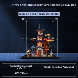 Ninja Theme Temple Building Set Toy