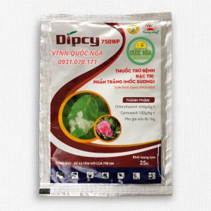 DIPCY 750WP - THUỐC TRỪ BỆNH PHẤN TRẮNG MỐC SƯƠNG NẤM HỒNG NỨT THÂN THÁN THƯ
