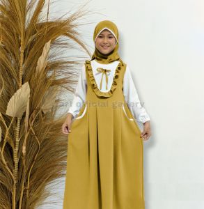 Gamis anak usia 1-12 tahun/bahan Crinkle AirFlow/terbaru gamis anak perempuan