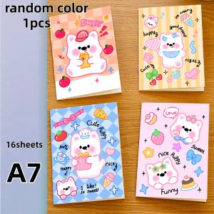 Portable Mini Cartoon Kawaii Notebook for Students Cute Pocket Notepad & Diary School Supplies & Stationery Gift