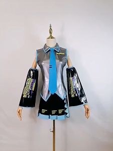 Anime Vocaloid Miku Cosplay Costume Wig Dress Kawaii Miku Cosplay Outfits Halloween Carnival Party Costumes