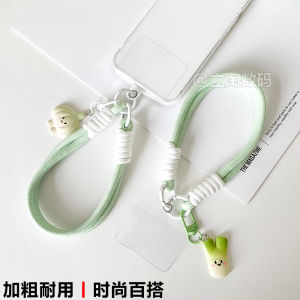 Durable Outdoor Mobile Phone Lanyard Onion Garlic Charm Wristband Rope Universal Anti-Loss Phone Chain Fashionable Accessory