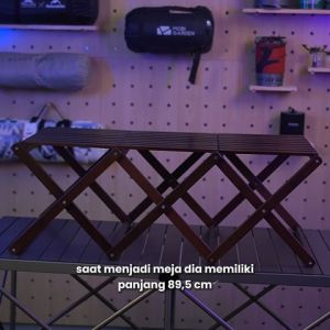 Meja Lipat Mobi Garden NX21665014 Multifunction Wood Table