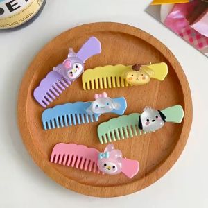 FinDee กิ๊บติดผมลายการ์ตูน กิ๊บเด็กลายหน้ารักทรงหวี cartoon hair clip