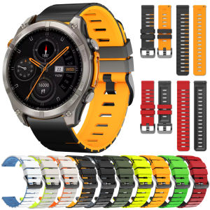 22mm Wirstband For Zeblaze Stratos 4/3/Vibe 7 Pro/Beyond 3 pro Silicone Soft Strap For Zeblaze Btalk/Swim Smartwatch Watchbands