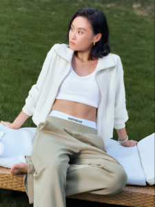 BODYDREAM | Soft Airy Relaxed Vintage Style Womens Short Jacket