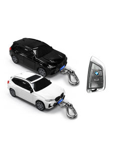 Suitable for BMW X3 Car Model Shell Key Cover Stylish Buckle Custom Nameplate Creative Trolley Model Key Case