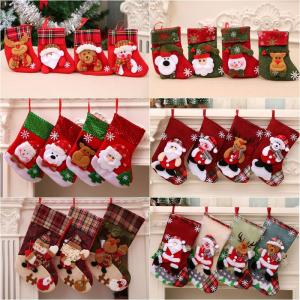 Christmas Decoration Christmas Stockings Christmas Gift Bag Christmas Little Socks Pendant Christmas Tree Ornaments Ornament Bag