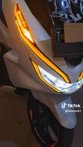 STICKER ALIS HONDA PCX150 MIX ORANGE