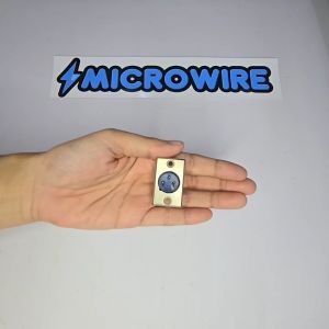 MW XLR 3Pin Metal Male Jack Panel Mount Chassis