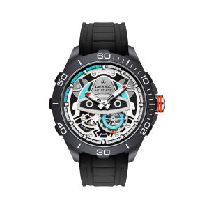 Deesio Sports Mechanical Watch for Men Automatic Winding Carbon Fiber Case Luminous Water Proof Timepiece Stylish New Design