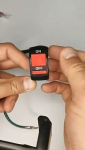 HOTSPEED 2 Way Switch For Motorcycle ON-OFF Univerrsal Mini Driving Light Switch Heavy Duty