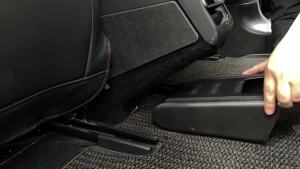 Hộp Đựng Đồ Phía Sau Ghế Xe Cho Tesla Model 3 Highland 2024 & Model Y 2025 Chất Liệu ABS Có Nắp Từ Tính Thùng Rác