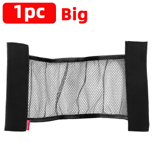 1/2pcs Car Trunk Elastic Mesh Storage Mesh Universal Suv Sedan Truck Easy To Install Thick Storage Mesh Pocket Storage Bag