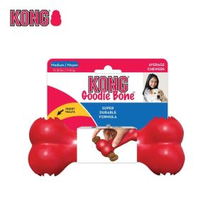 Large Size Dog Toys Kong Pet Interactive Training Chew Toys Rubber Bones Slow Feeder Durable Teeth Grinding Toys for Dogs