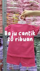 Setelan Baju Anak Cewek 1 sampai 5 tahun