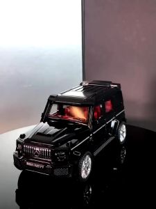 【Hantar Cepat】 Big G Toyota Alphard Car Toys Models Sound and Light Collection Can Open The Door Mainan Kereta