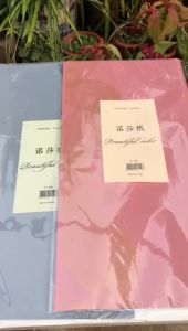 Isi 20 LEMBAR Kertas Buket Bunga Waterproof Flower Wrapping Paper Waterproof Hand Bouquet Cellophane KB037