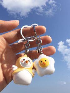 Hộp Fun Đồ Treo Móc Chìa Khóa Búp Bê Hoạt Hình Cặp Đôi Móc Chìa Khóa Cặp Đôi Móc Chìa Khóa Xe Ô Tô Quà Tặng Sinh Nhật Sáng Tạo Thiểu Số