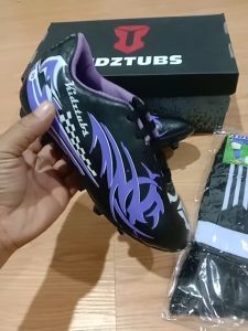 Paket Komplit Sepatu Bola & Kaos Kaki Anak Usia 6-10 Tahun