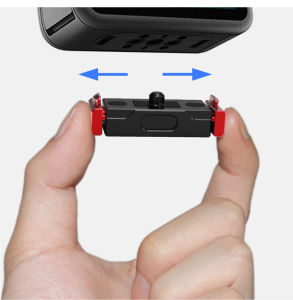 Quick Release Base for GoPro 12 11 10 9 8 7 Mini Max Action Camera Magnetic Tripod Mount 1/4 ARRI 16/ 17/25mm Ball Head Adapter