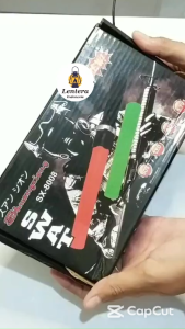 Senter Swat Police 2 Lalin LED Double 2 Cone Flashlight Lengkap