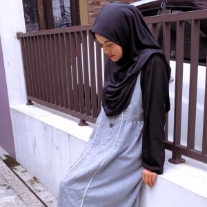 Rabbani - Atasan Overall Wanita Lengan Pendek Dewasa Dara Haira Exclusive