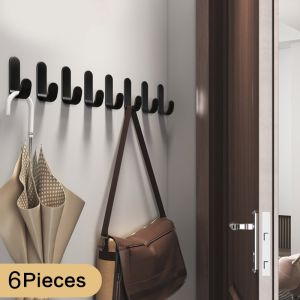 No Drill Strong Self Adhesive Hook Waterproof Adhesive HangingBathroom Towel Key Hook Kitchen Hook Coat Hook