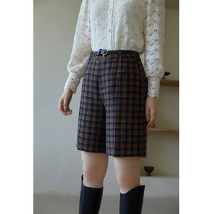 DUSHU | Large Size Versatile Retro Corduroy Bermuda Shorts