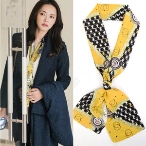 Khăn Choàng Nữ Phong Cách Hàn Quốc Trang Trí Dài Mỏng Đa Năng Mùa Xuân Đầu Xuân Bảo Vệ Cổ Trang Trí Đi Bộ Đường Phố