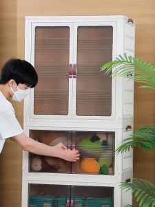 Johor Seller | Installation-free Storage Cabinet Childrens Wardrobe Home Bedroom