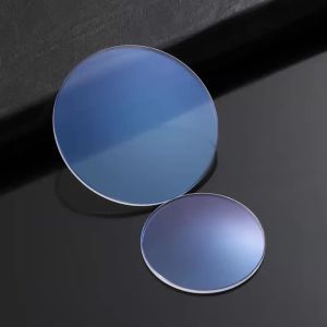 Kính Đồng Hồ Sapphire Thay Thế Mặt Kính Cong Kép Chống Phản Chiếu AR Màu Xanh Độ Dày 1.5/2.0/2.5mm Trong Suốt Như Pha Lê Dành Cho Thợ Đồng Hồ Đường Kính 28mm-38.5mm
