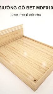 FREESHIP HCM - Giường Gỗ MDF Bệt Kiểu Nhật Tatana MDF010 - có thiết kế theo yêu cầu khách hàng