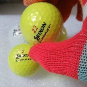 Bola golf srixon Z-STAR/XV kuning putih grade A original isi 6pcs