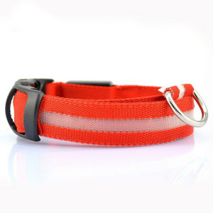 Dog Collar Nylon LED Night Safety Flashing Glow For Dogs Puppies Flashing Glow Pet Dog Leash pet Dogs dog accessories collar