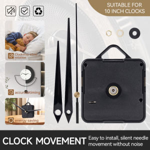 6168 Model Quartz Clock Movement Motor Mechanism Kit DIY Wall Clock Quiet Pointer Replacement Movement Mechanism Repair Tool