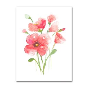 BILIBILI | Watercolor Retro Vintage Nature Picture Poster Plant Flower Leaves Canvas Painting Decorations for Home Wall Art