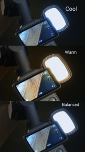 (SG) CASADISE DJI Osmo Pocket 4 / 3 Magnetic Fill Light LED Light with Top & Side Magnetic Mount Adjustable Brightness