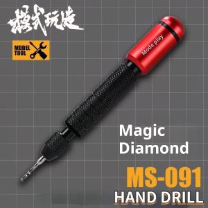 เครื่องมือขุดเจาะหุ่นประกอบ MS091สว่านมือแบบพกพาสำหรับ Gundam Gunpla DIY เครื่องมือหัตถกรรมทันสมัย GK สำหรับสร้างแบบทหารเครื่องมือสร้างงานอดิเรก