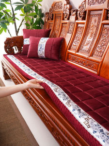 SHUNXIONG | New Chinese-Style Non-Slip Winter Plush Sofa Cushion