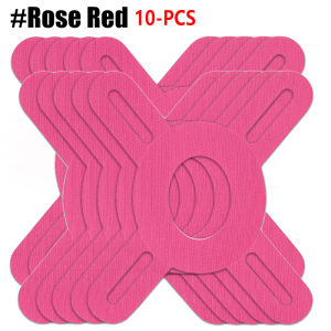 5/10PCS Precut X-Shape Kinesiology Tape for Knees Waterproof Adhesive Knee Support Patches Ideal for Workout Recovery